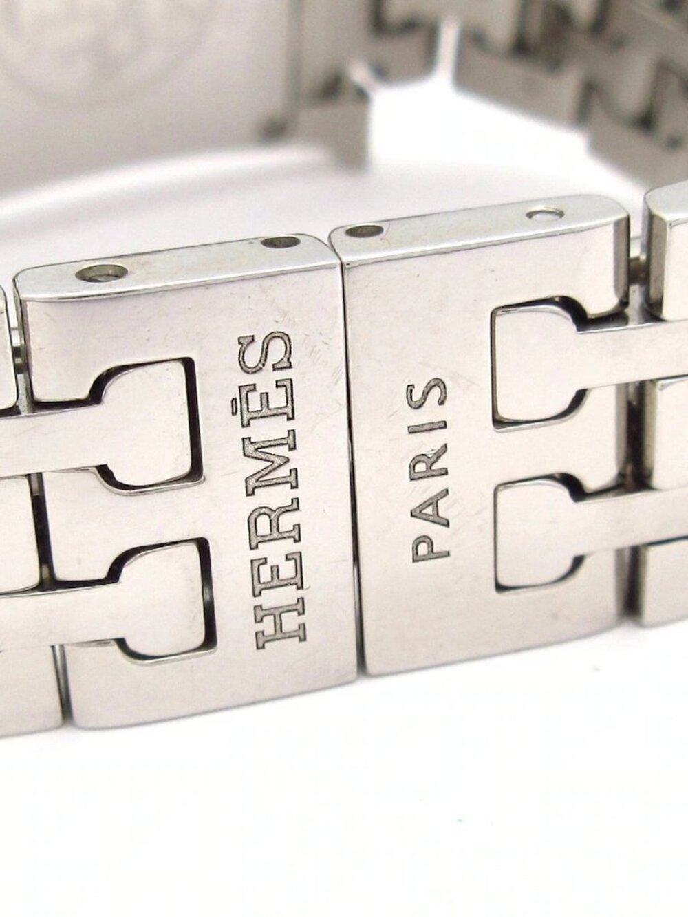 HERMES H Watch HH1.210 2****** Silver Women's Wrist Watch - Picture 6 of 12